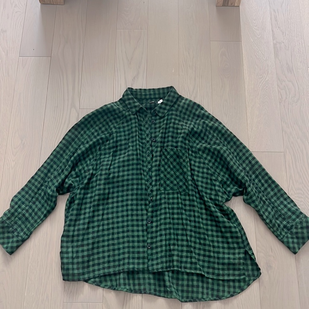 Oversize button down shirts